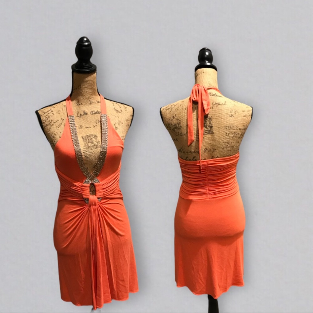 Sky Halter Dress